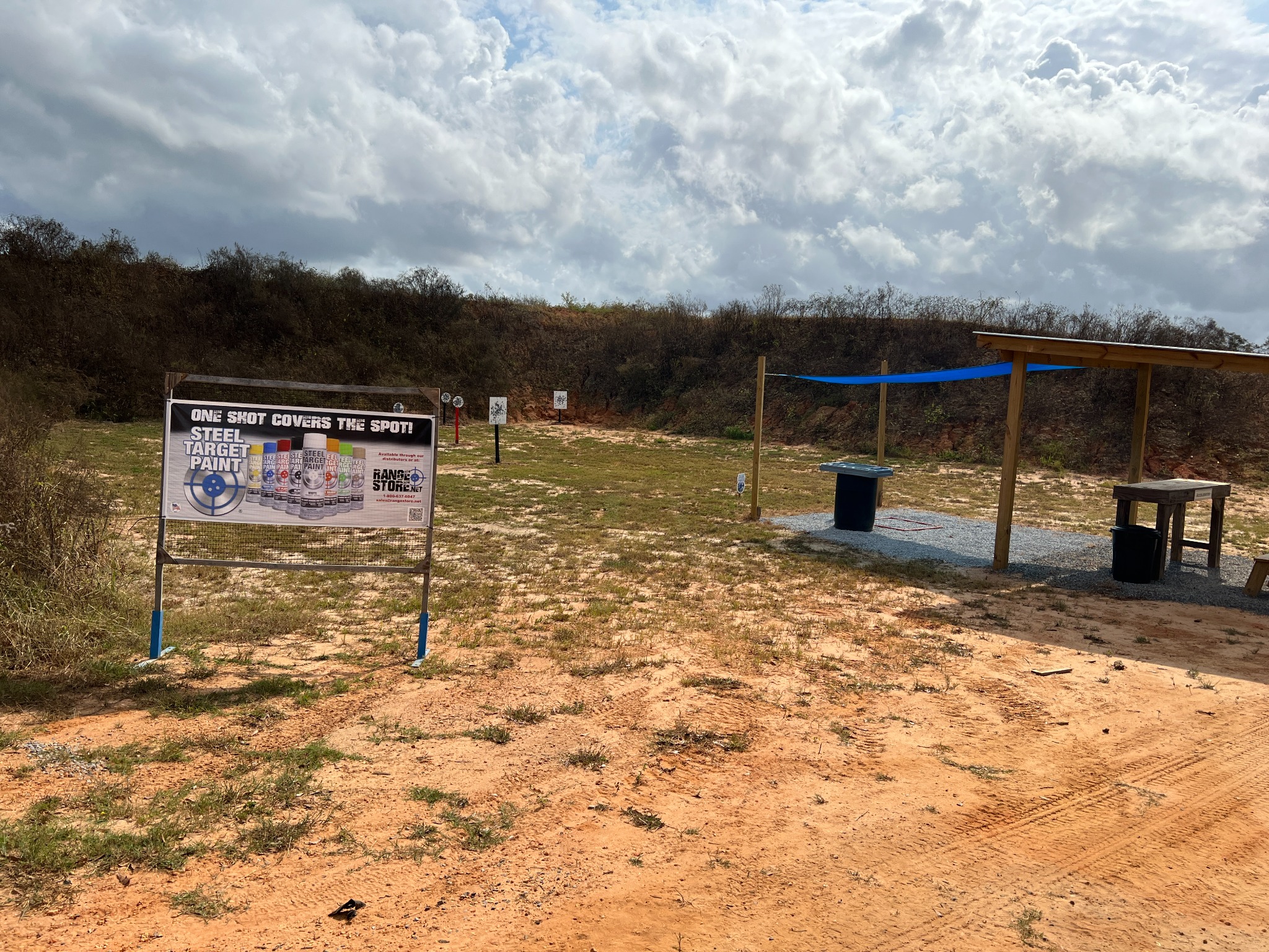 Steel Challenge competition bay at Natural Right Firearms