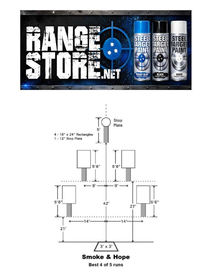Smoke and Hope stage diagram and sponsor